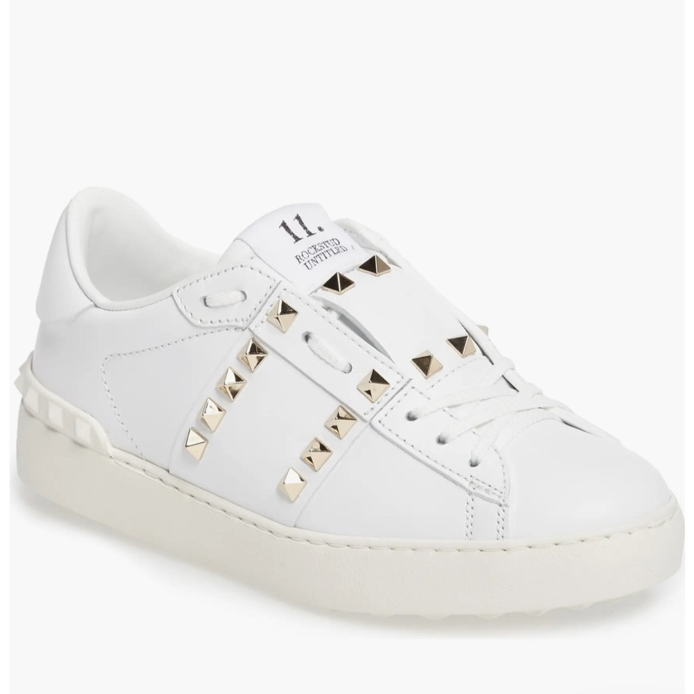 Valentino Rockstud Sneakers Sz 37 1/2